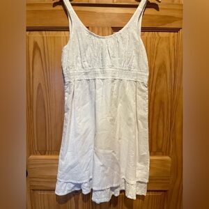 Ladies Maurices White Summer Dress Size Large NWT